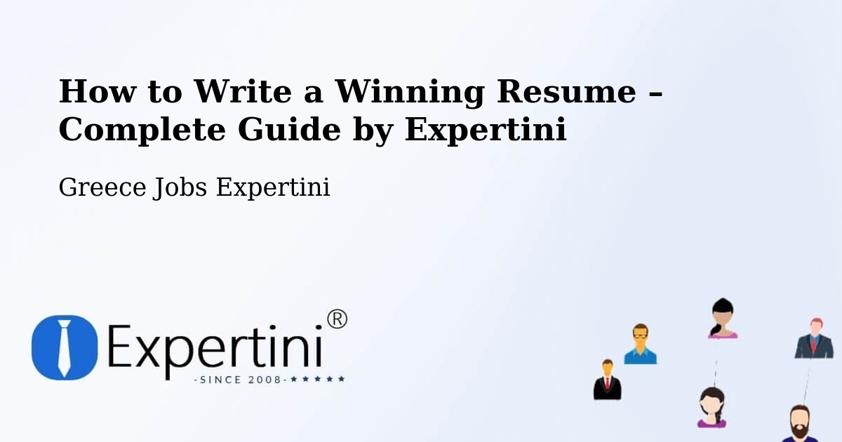 Resume Writing Guide for Job Seekers – Távros - Távros, Greece Jobs Expertini